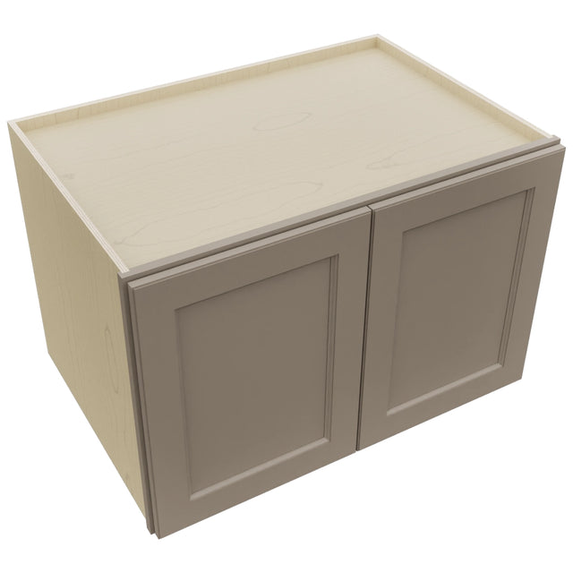 Fabuwood Fusion Oyster W362424 Wall Deep Cabinet, Top View