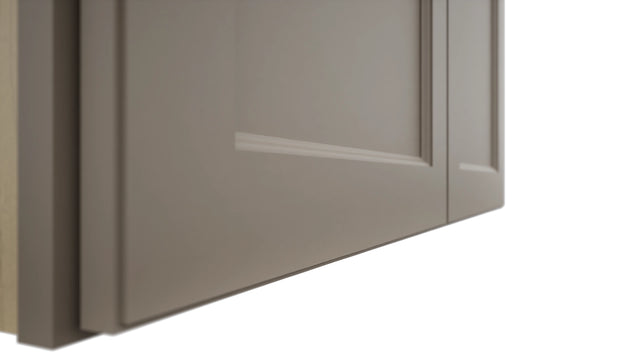 Fabuwood Fusion Oyster W3942 Wall Standard Cabinet, Detail View