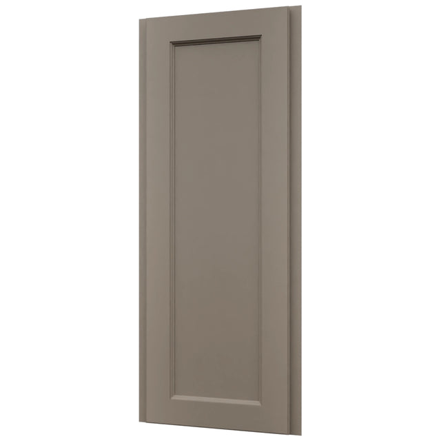 Fabuwood Fusion Oyster WAE1242 Wall Angle End Cabinet, Front View