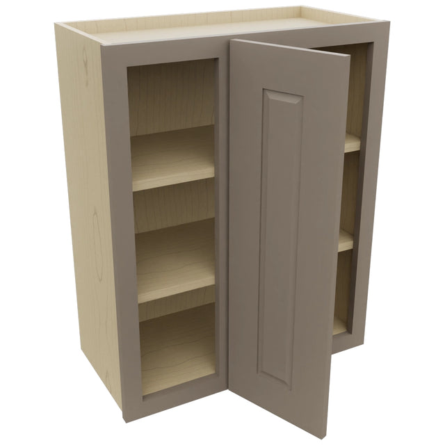 Fabuwood Fusion Oyster WBC2430 Wall Corner Blind Cabinet, Open View