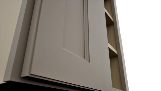 Fabuwood Fusion Oyster WBC2436 Wall Corner Blind Cabinet, Detail View