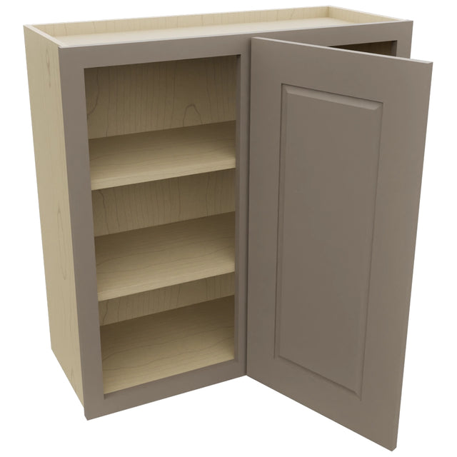 Fabuwood Fusion Oyster WBC3030 Wall Corner Blind Cabinet, Open View