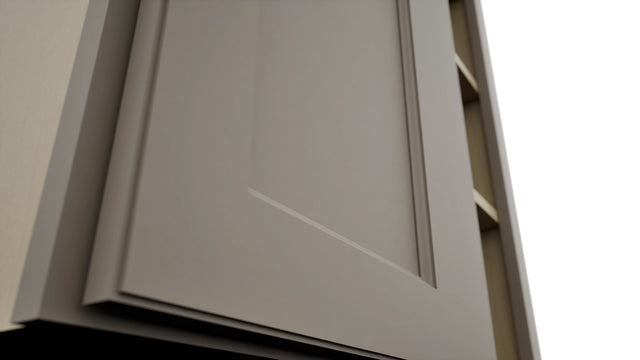 Fabuwood Fusion Oyster WBC3042 Wall Corner Blind Cabinet, Detail View