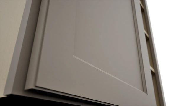 Fabuwood Fusion Oyster WBC3642 Wall Corner Blind Cabinet, Detail View