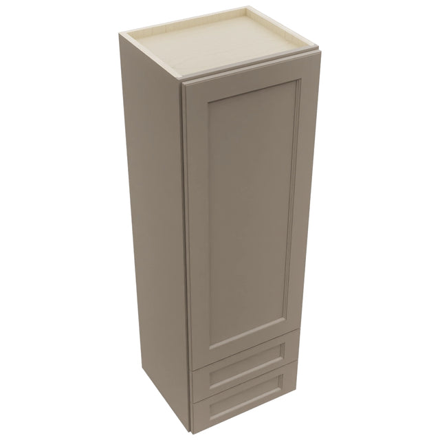 Fabuwood Fusion Oyster WD1854 Wall Drawer Cabinet, Top View