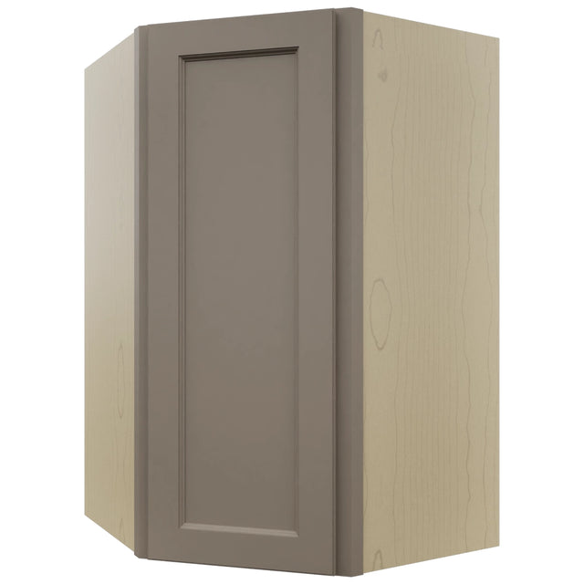 Fabuwood Fusion Oyster WDC2742 Wall Corner Diagonal Cabinet, Front View