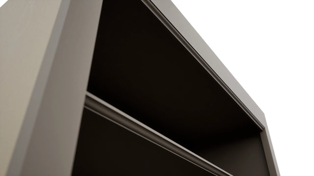 Fabuwood Fusion Oyster WOS3042 Wall Open Shelf, Detail View