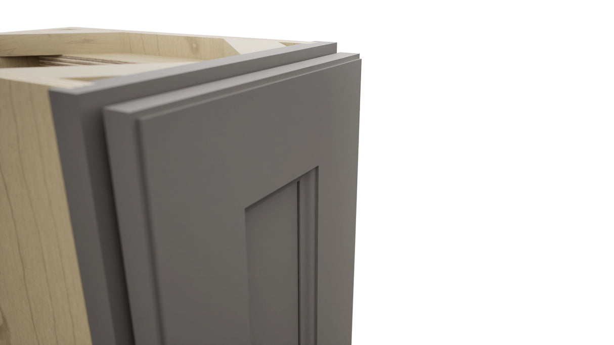 Fabuwood Fusion Stone B09FD-12D Base Full Door Cabinet, Detail View