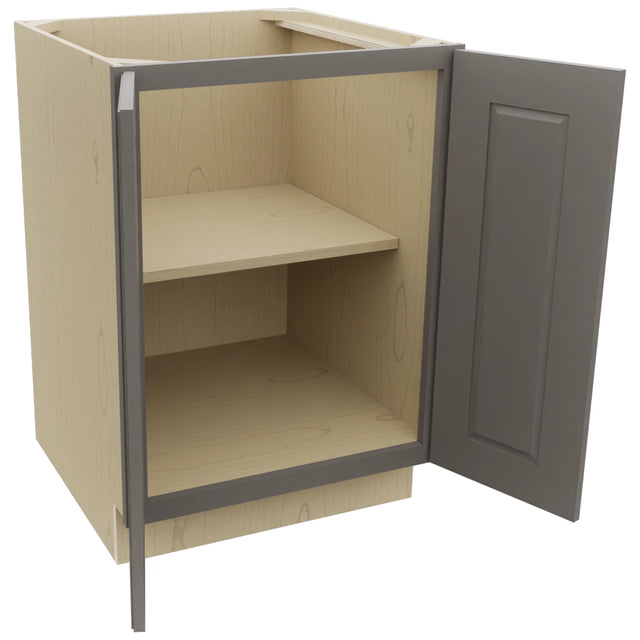 Fabuwood Fusion Stone B24FD Base Full Door Cabinet, Open View
