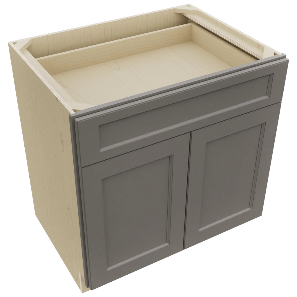 Fabuwood Fusion Stone B33SDF Base Standard Cabinet, Top View