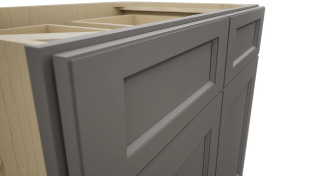 Fabuwood Fusion Stone B36 Base Standard Cabinet, Detail View
