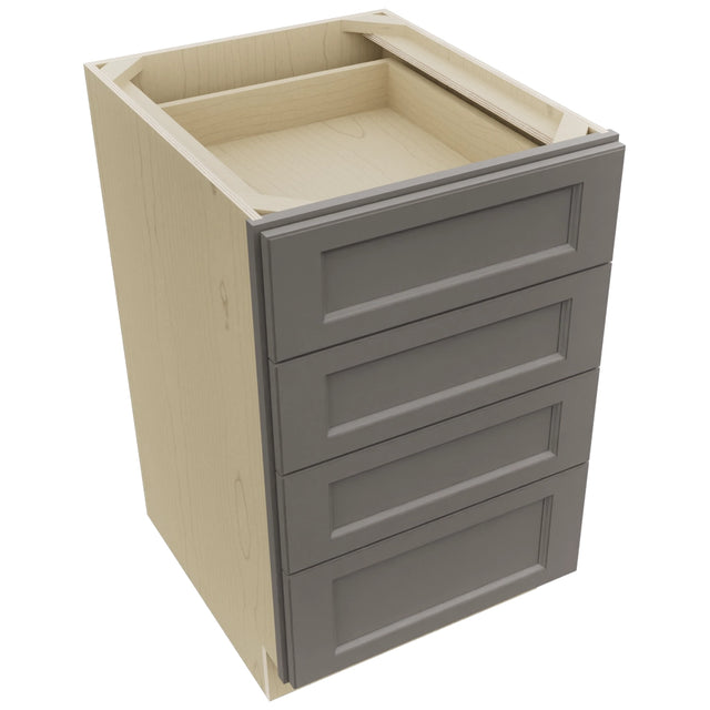 Fabuwood Fusion Stone DB21-4 Base 4 Drawers Cabinet, Top View
