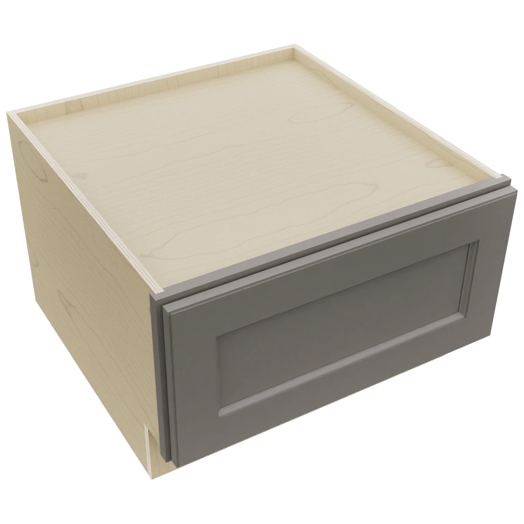 Fabuwood Fusion Stone DBS24 Base Bench Seat Cabinet, Top View