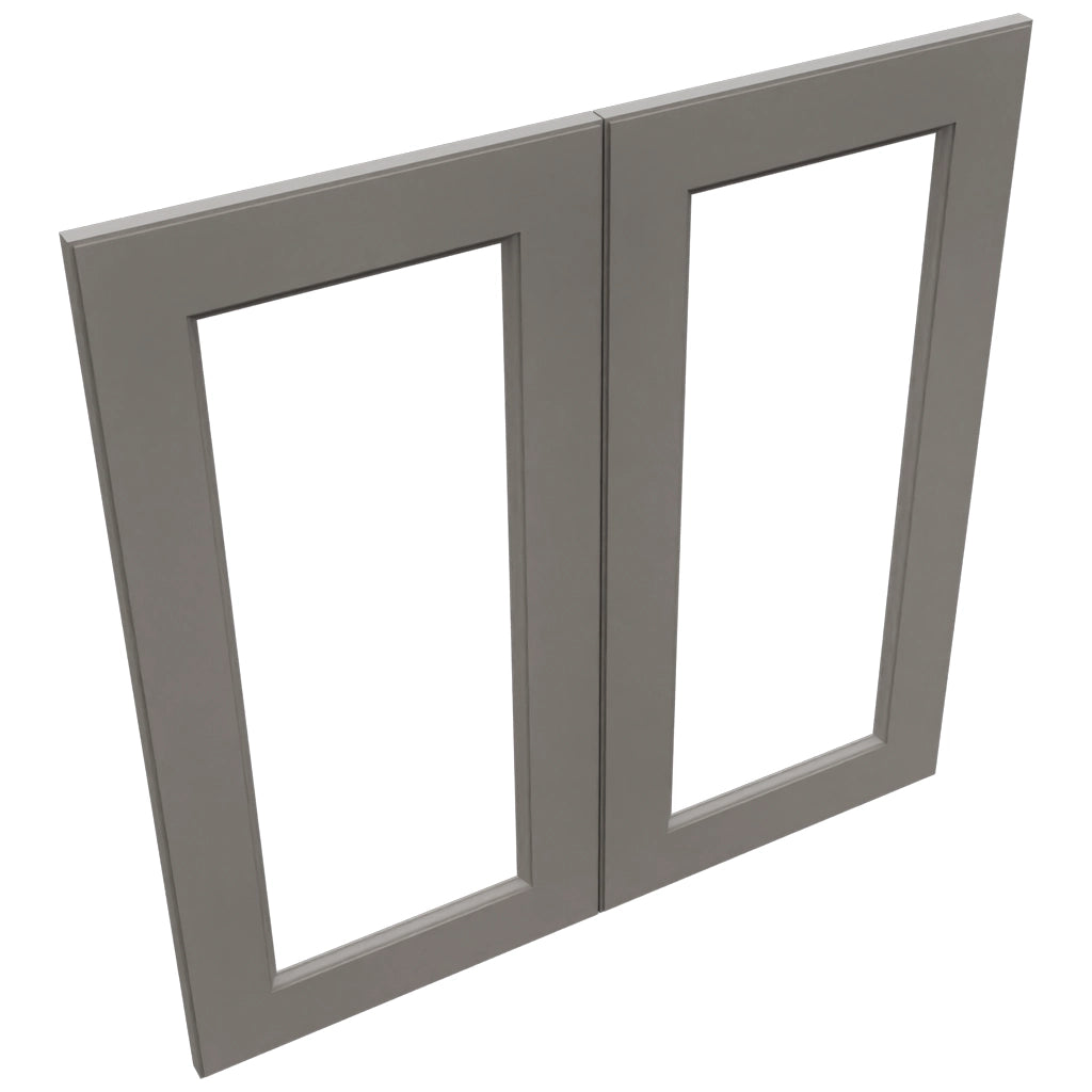Fabuwood Fusion Stone DS DFG3030 Wall Prepped Door, Top View