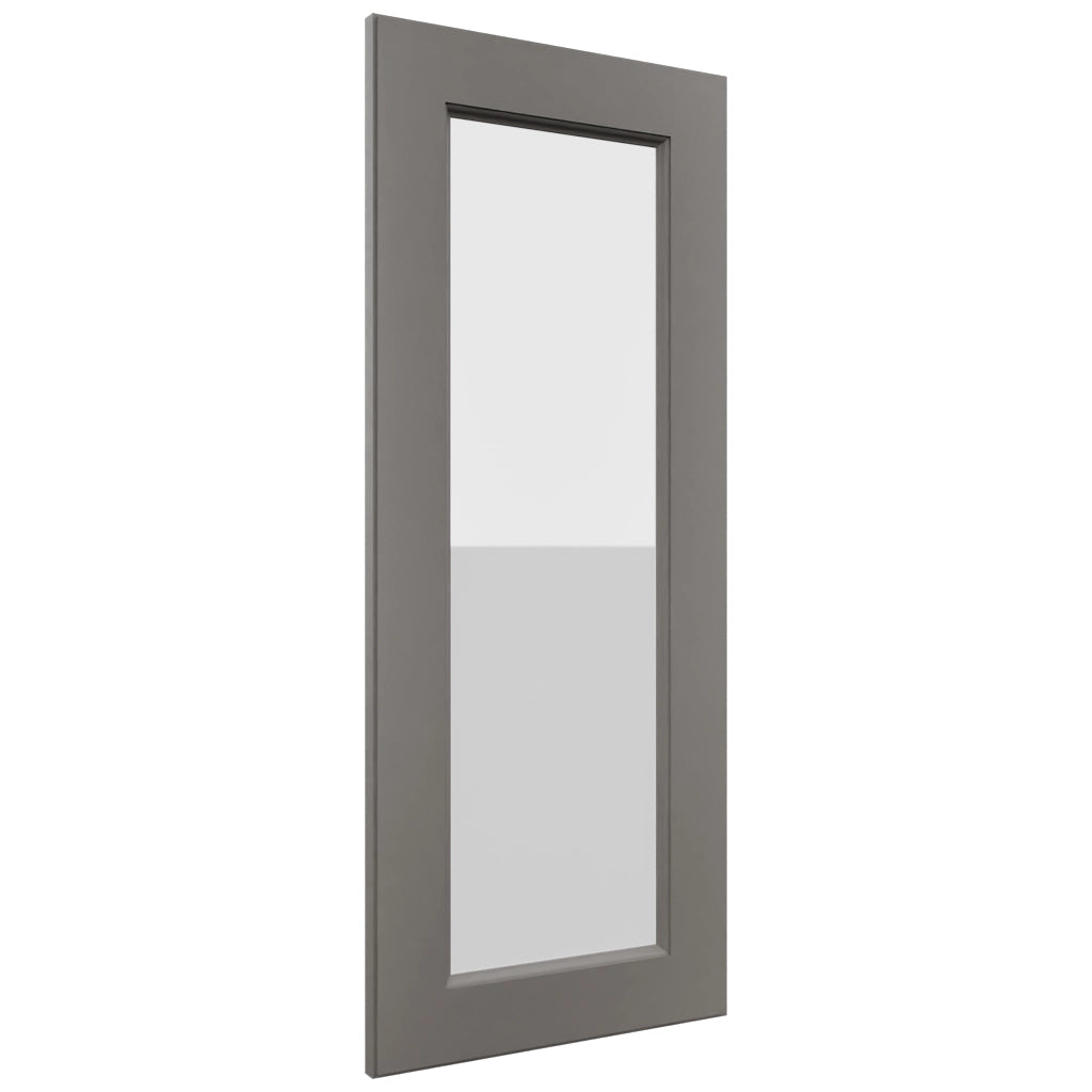 Fabuwood Fusion Stone DS GDW1536 Wall Glass Door, Front View