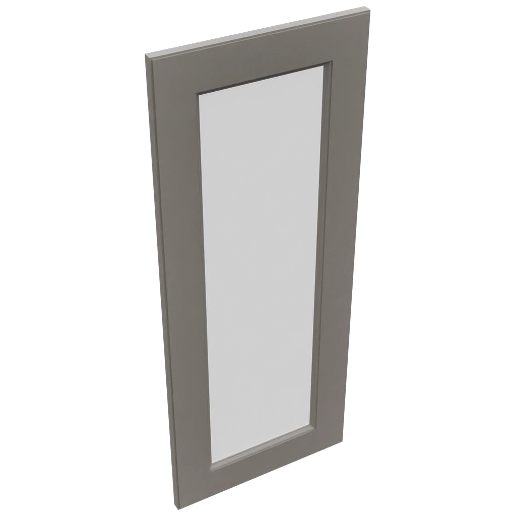Fabuwood Fusion Stone DS GDW1536 Wall Glass Door, Top View
