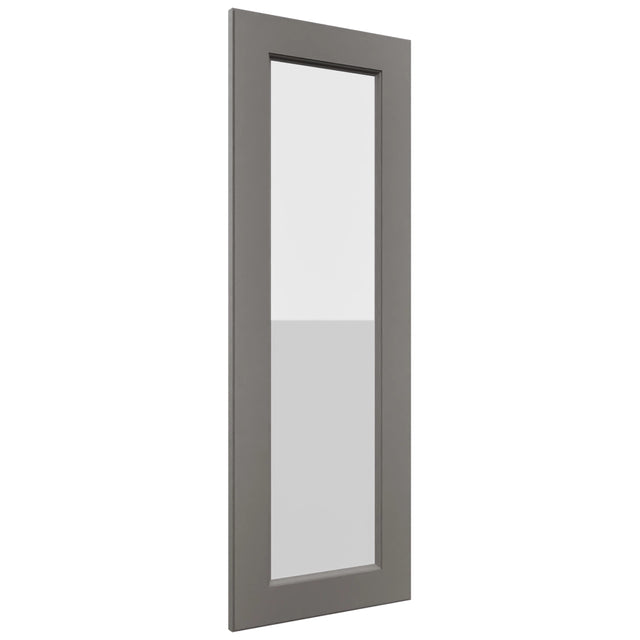 Fabuwood Fusion Stone DS GDW1542 Wall Glass Door, Front View