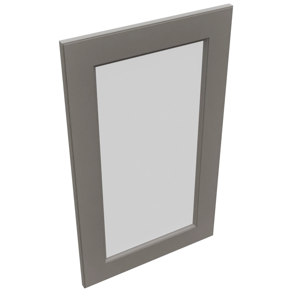 Fabuwood Fusion Stone DS GDW1830 Wall Glass Door, Top View