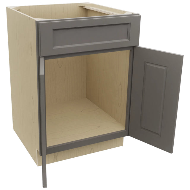 Fabuwood Fusion Stone SB24 Base Sink Cabinet, Open View