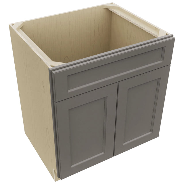 Fabuwood Fusion Stone SB30 Base Sink Cabinet, Top View