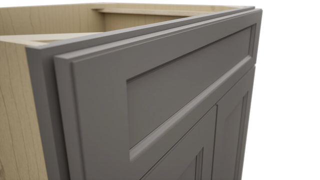 Fabuwood Fusion Stone SB30 Base Sink Cabinet, Detail View
