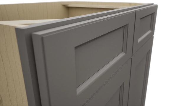 Fabuwood Fusion Stone SB33 Base Sink Cabinet, Detail View