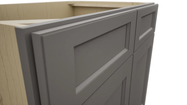 Fabuwood Fusion Stone SB36 Base Sink Cabinet, Detail View