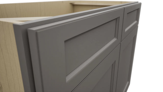 Fabuwood Fusion Stone SB42 Base Sink Cabinet, Detail View
