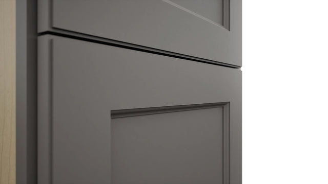 Fabuwood Fusion Stone TP181284 Tall Pantry Cabinet, Detail View