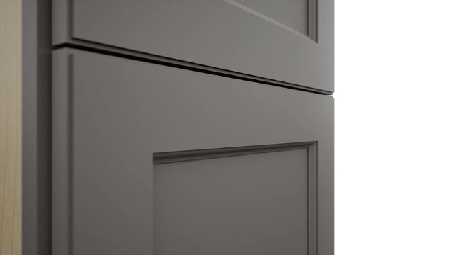 Fabuwood Fusion Stone TP182490 Tall Pantry Cabinet, Detail View