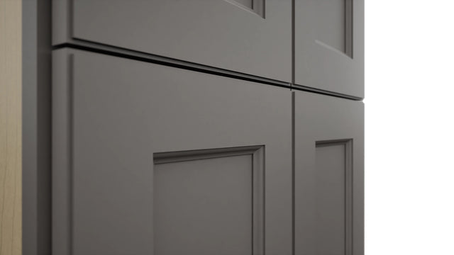 Fabuwood Fusion Stone TP242484 Tall Pantry Cabinet, Detail View