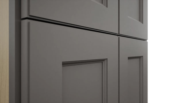 Fabuwood Fusion Stone TP242496 Tall Pantry Cabinet, Detail View