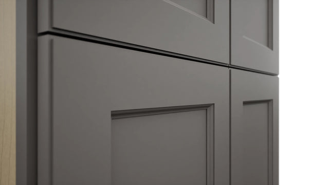 Fabuwood Fusion Stone TP302490 Tall Pantry Cabinet, Detail View