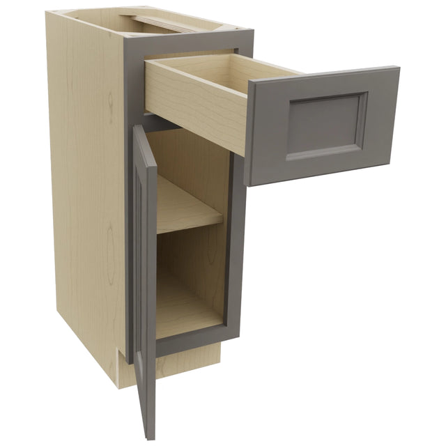 Fabuwood Fusion Stone VB12-34 Vanity Base Standard Cabinet, Open View