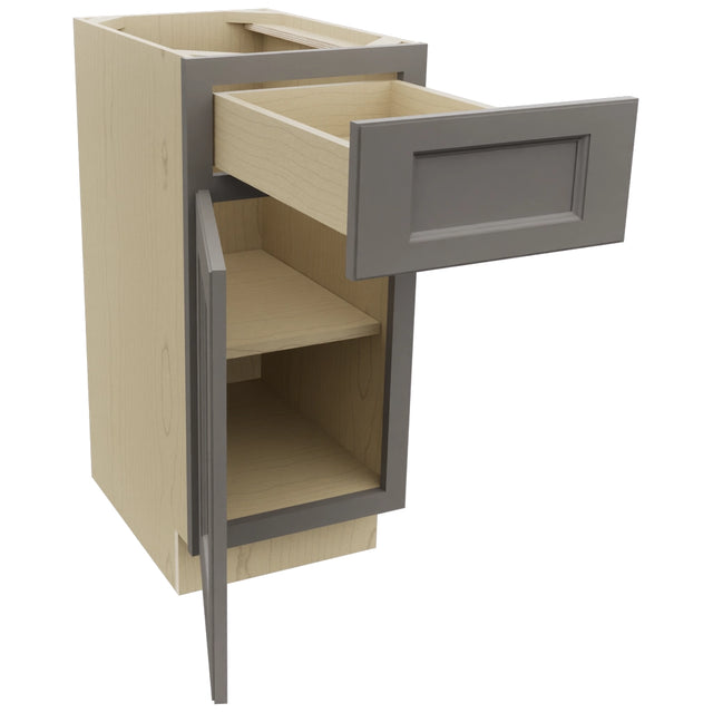 Fabuwood Fusion Stone VB15-34 Vanity Base Standard Cabinet, Open View