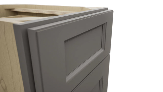 Fabuwood Fusion Stone VB15-34 Vanity Base Standard Cabinet, Detail View