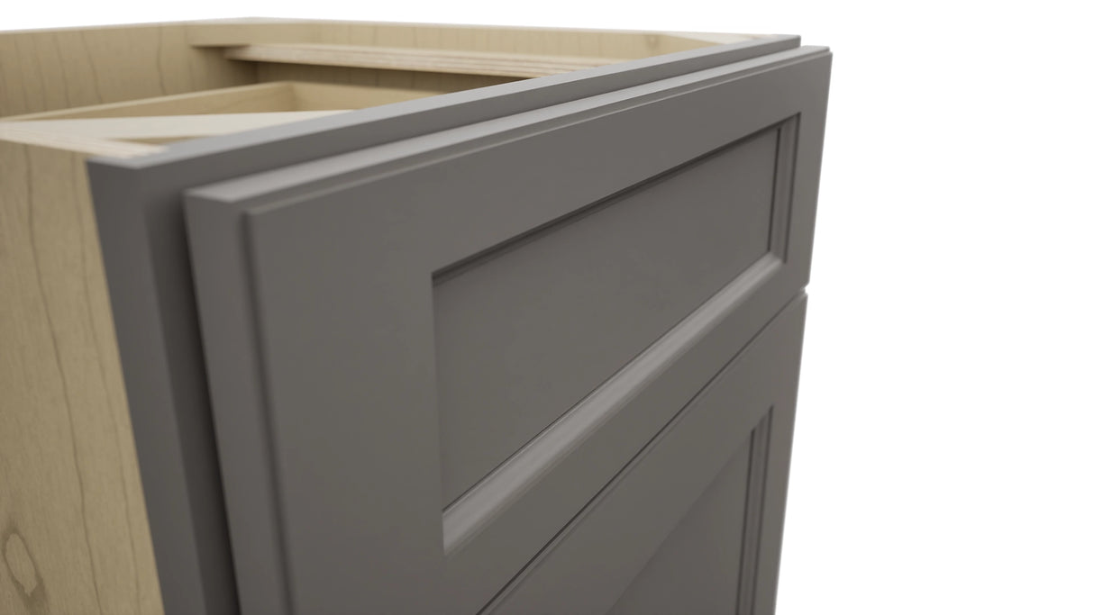 Fabuwood Fusion Stone VB21-34 Vanity Base Standard Cabinet, Detail View