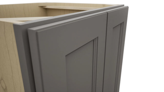 Fabuwood Fusion Stone VB24FD Vanity Base Full Height Cabinet, Detail View