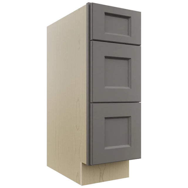 Fabuwood Fusion Stone VDB12-34 Vanity Drawer Cabinet, Front View