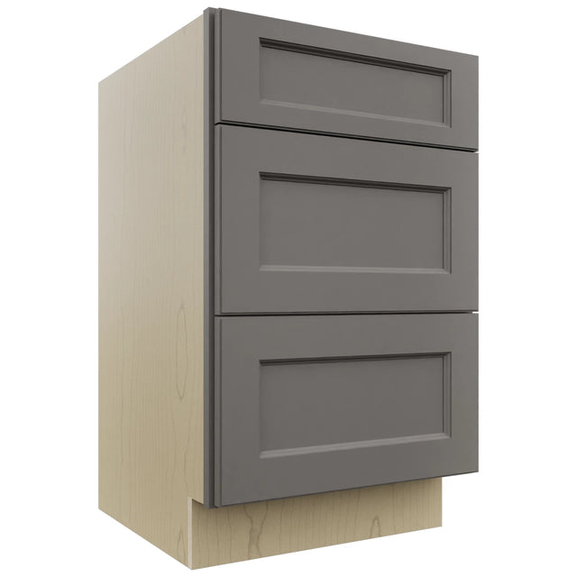 Fabuwood Fusion Stone VDB21-34 Vanity Drawer Cabinet, Front View