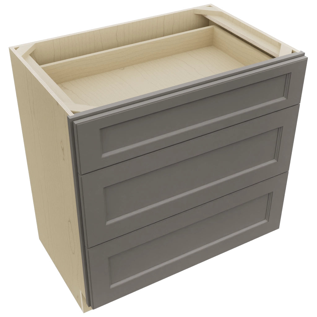 Fabuwood Fusion Stone VDB33-34 Vanity Drawer Cabinet, Top View