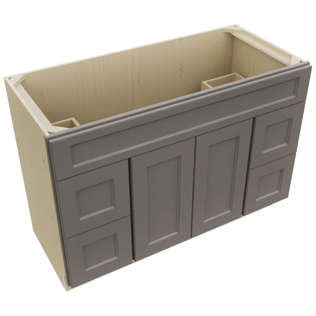 Fabuwood Fusion Stone VSD30DR Vanity Combo Cabinet, Top View