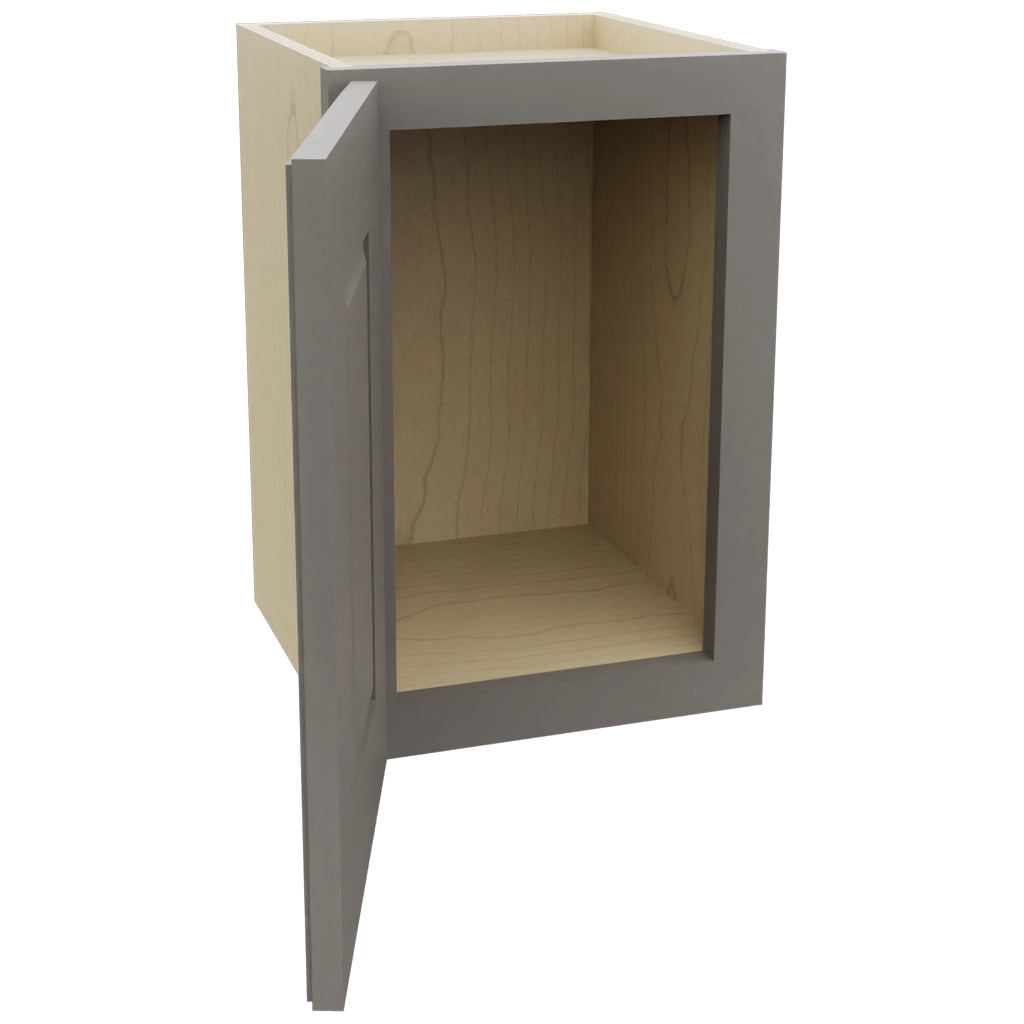 Fabuwood Fusion Stone W1218 Wall Standard Cabinet, Open View