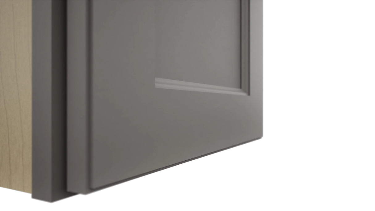 Fabuwood Fusion Stone W1518 Wall Standard Cabinet, Detail View