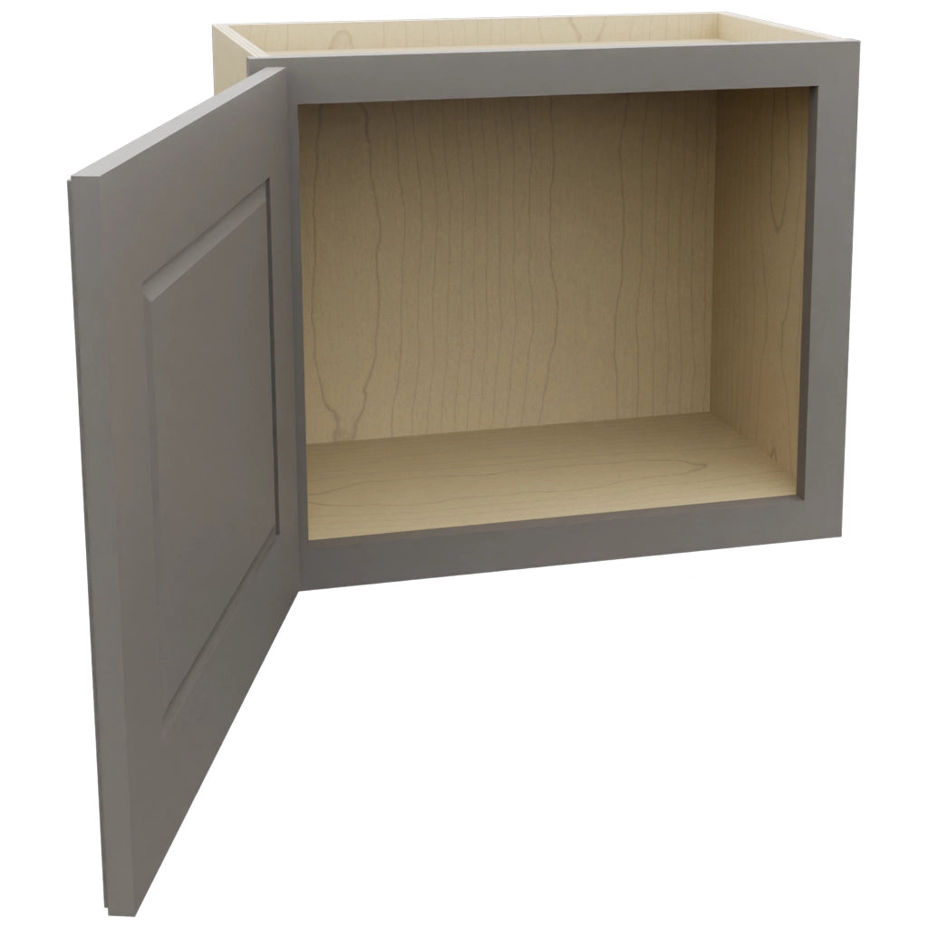 Fabuwood Fusion Stone W2118 Wall Standard Cabinet, Open View