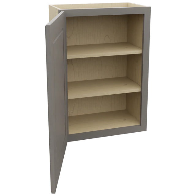 Fabuwood Fusion Stone W2130 Wall Standard Cabinet, Open View