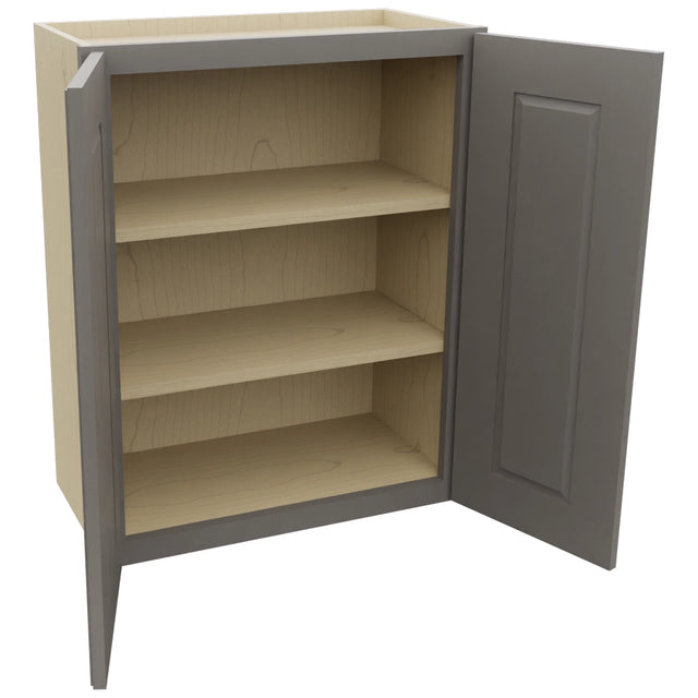 Fabuwood Fusion Stone W2430 Wall Standard Cabinet, Open View