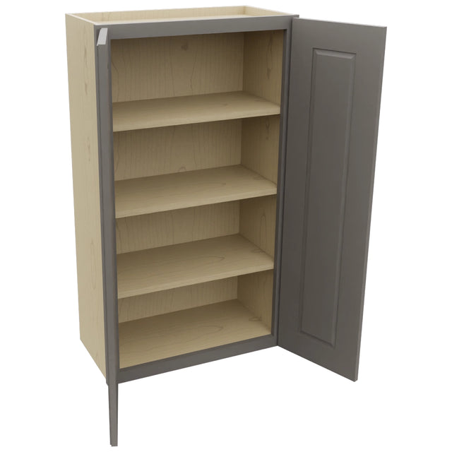 Fabuwood Fusion Stone W2442 Wall Standard Cabinet, Open View