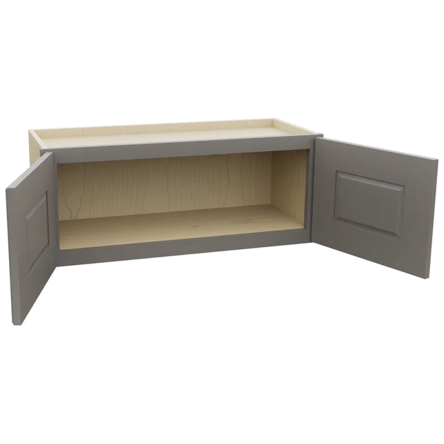 Fabuwood Fusion Stone W3012 Wall Standard Cabinet, Open View