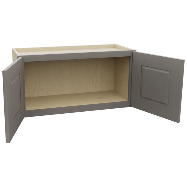 Fabuwood Fusion Stone W3015 Wall Standard Cabinet, Open View